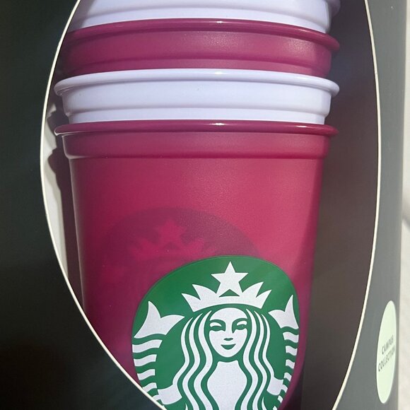 Starbucks ASU Sun Devils 6-Pack Reusable HOT Cups New Campus Collection 3251 NIB - Picture 2 of 6